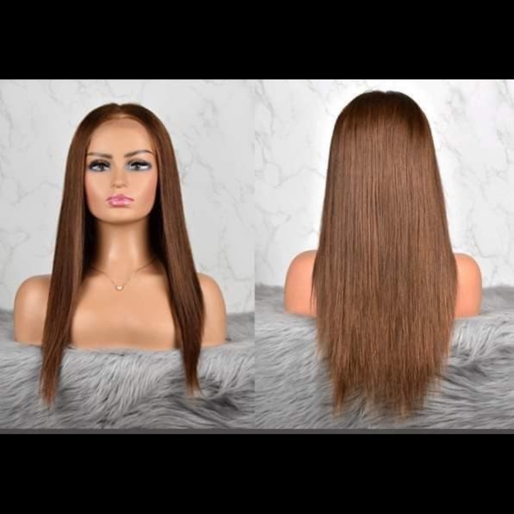 NEW RPGShow Brown 16" Lace Front Wig Uncut Lace
